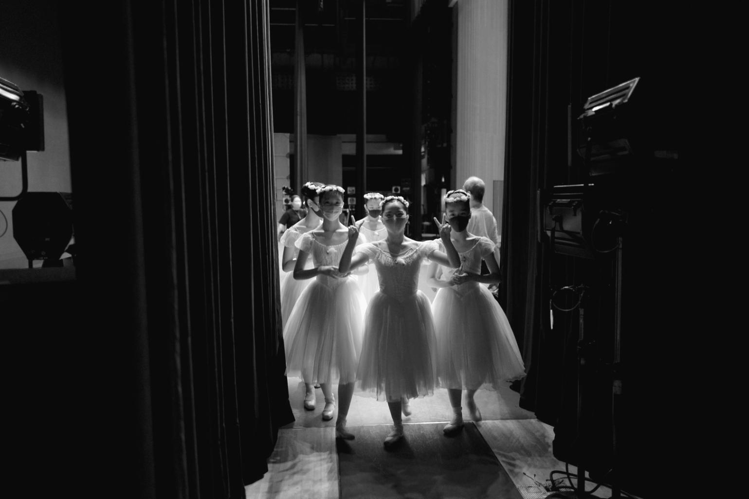 Dancers working through technique analysis in a seminar session